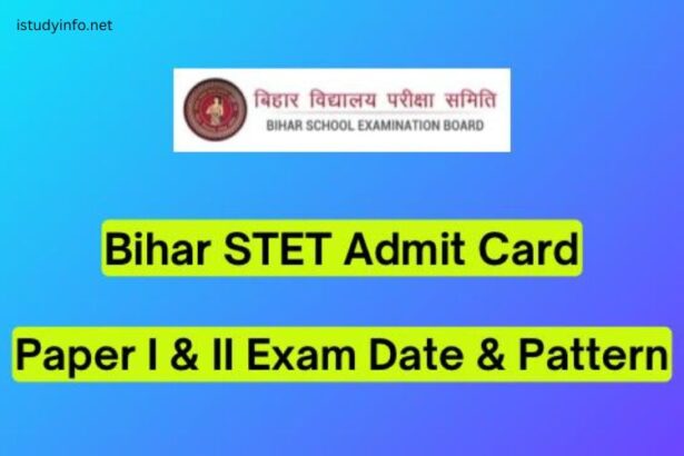 Bihar School Examination Board Admit Card 2024