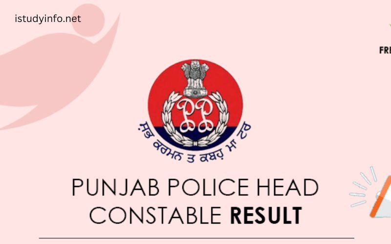 Punjab Police Constable Result 2021 Merit List