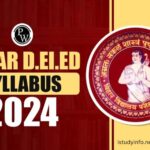 bihar deled entrance exam 2024 syllabus pdf download