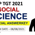 Up Tgt Social Science Answer Key 2021