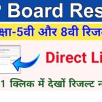 8th Class Result 2023 MP Board Roll Number