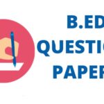 B Ed Last 5 Years Question Paper Punjabi University