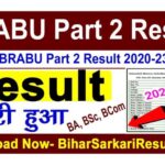 BA Part 2 Result 2023 Bihar Board