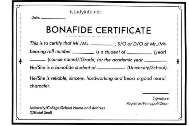 Bonafide Certificate Online Bihar Last Date 2023