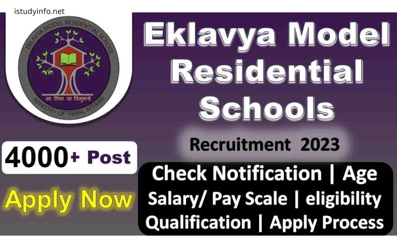 Eklavya School Teacher Bharti 2023 CG College Info