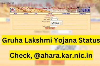 How to Check Gruha Lakshmi Application Status