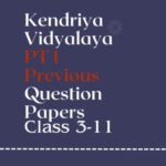 Kendriya Vidyalaya Question Papers Class 6 2019