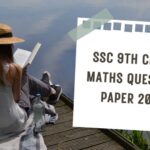 Ssc 9th Class Maths Question Paper 2018