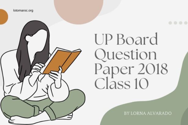 Up Board Question Paper 2018 Class 10