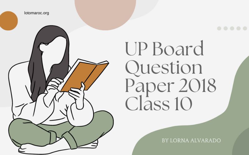 Up Board Question Paper 2018 Class 10