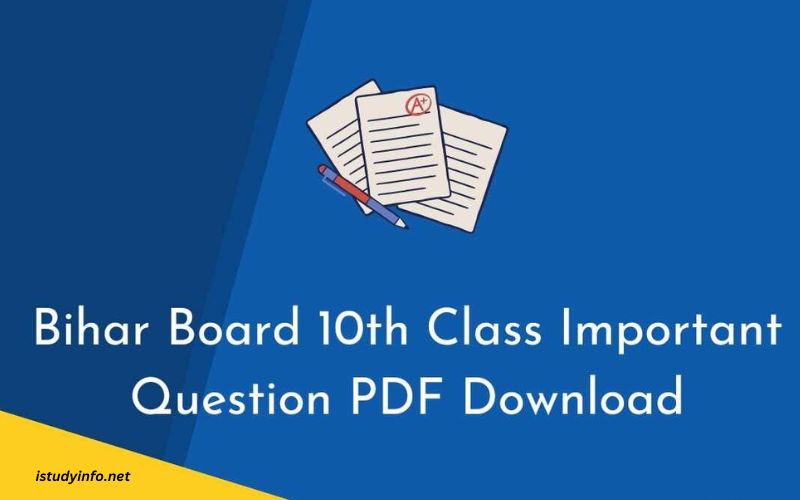 Bihar Board 10th Question Paper 2018 PDF In Hindi