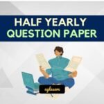 Class 8 Maths Half Yearly Question Paper 2019