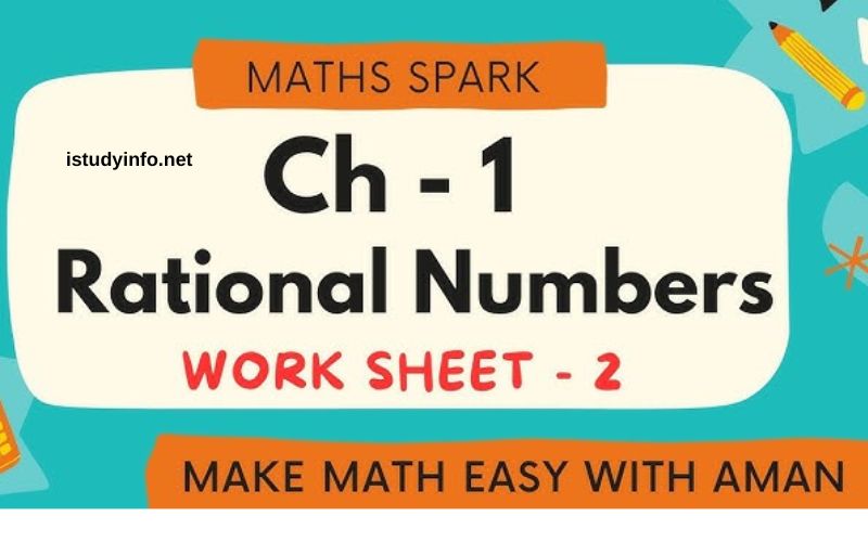 Worksheet On Rational Numbers For Class 8