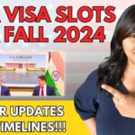 F1 Visa Slots for Fall 2023